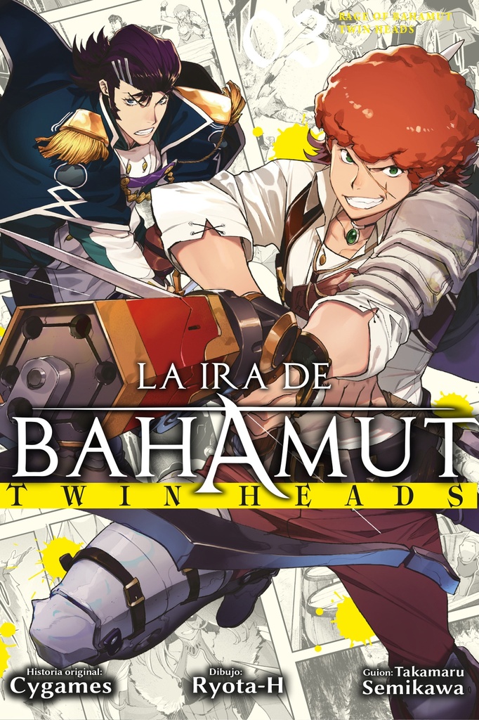 La ira de Bahamut. Twin Heads, vol. 03